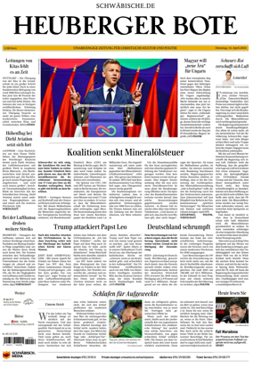 Cover of Heuberger Bote