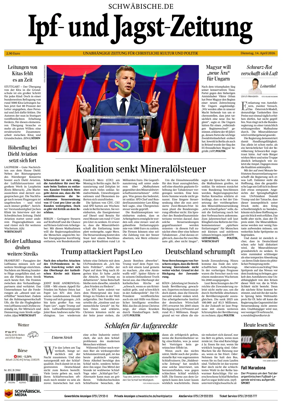 Cover of Ipf- und Jagst-Zeitung