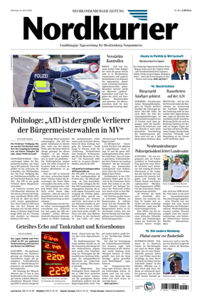 Cover of Neubrandenburger Zeitung