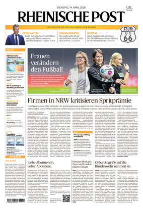 Cover of Rheinische Post Duisburg