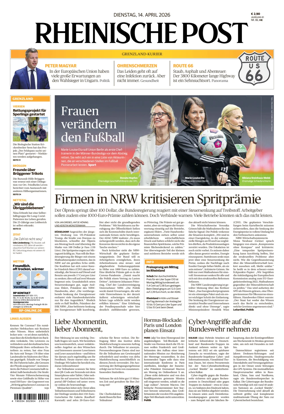 Cover of Rheinische Post Viersen