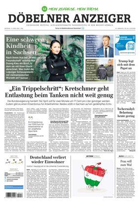 Cover of Sachsische Zeitung (Dobeln)
