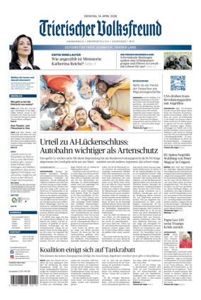 Cover of Trierischer Volksfreund