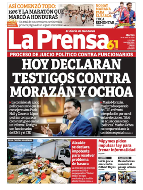 Cover of Diario La Prensa