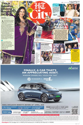 Cover of Hindustan Times (Chandigarh) - City