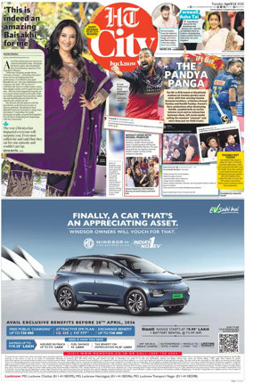 Cover of Hindustan Times (Lucknow) - Live
