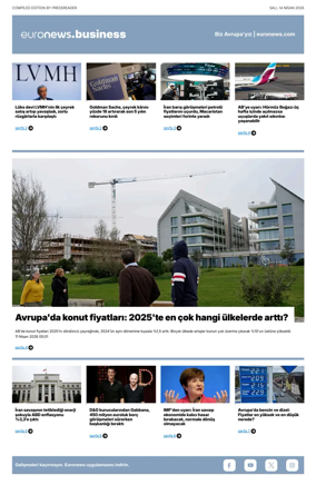 Cover of Euronews Business (Turkish) Compiled Editions