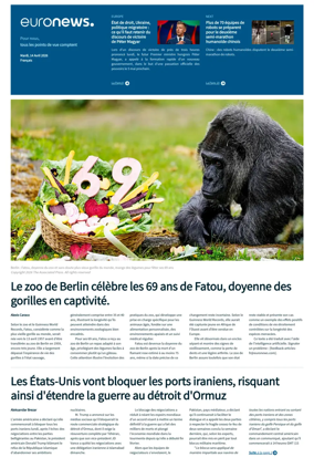 Cover of EuroNews (French Edition)