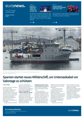 Cover of Euronews (German Edition)