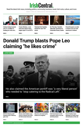 Cover of Irish Central