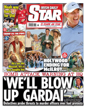 Cover of Irish Daily Star