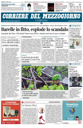 Cover of Corriere del Mezzogiorno (Campania)