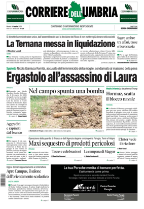Cover of Corriere dell Umbria