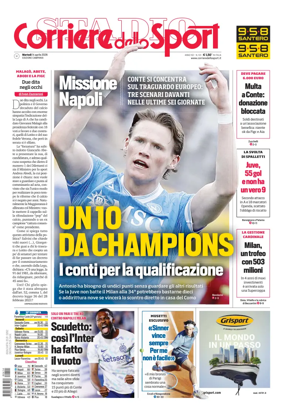 Cover of Corriere dello Sport (Campania)