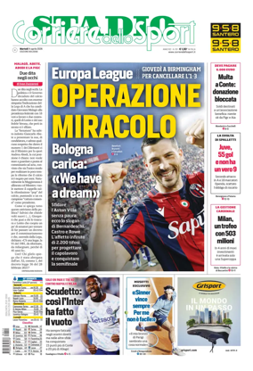 Cover of Corriere dello Sport Stadio (Bologna)
