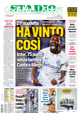 Cover of Corriere dello Sport Stadio (Nazionale)