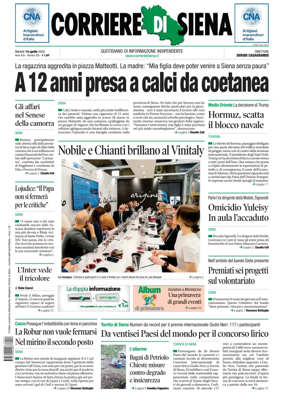 Cover of Corriere di Siena