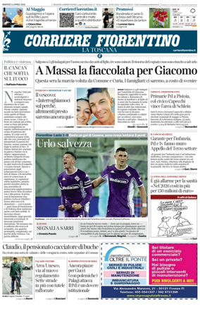 Cover of Corriere Fiorentino