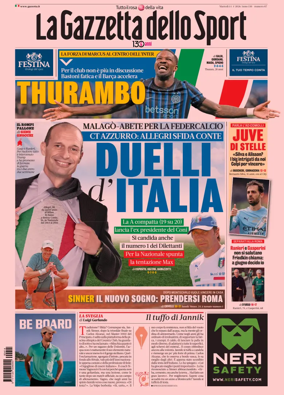 Cover of La Gazzetta dello Sport