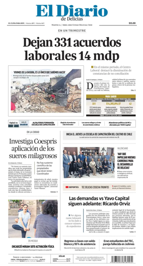 Cover of El Diario de Delicias