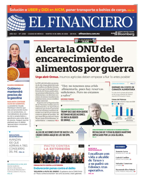 Cover of El Financiero