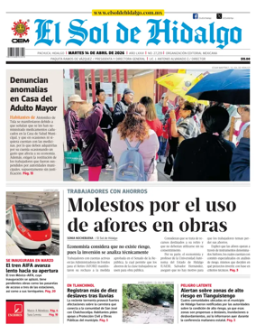 Cover of El Sol de Hidalgo