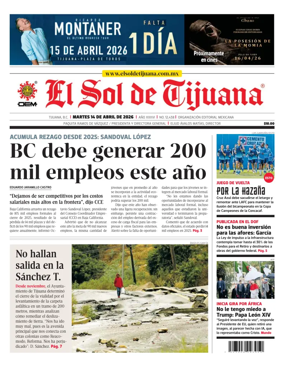 Cover of El Sol de Tijuana