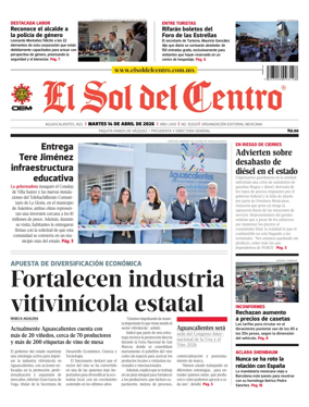 Cover of El Sol del Centro