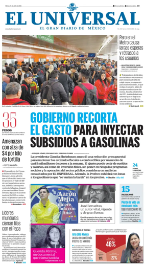 Cover of El Universal