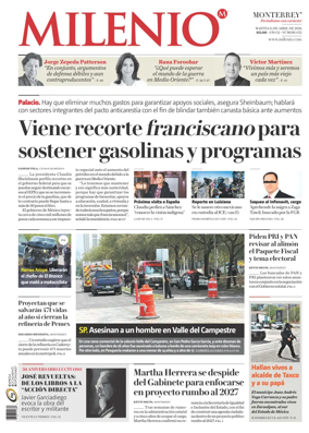 Cover of Milenio Monterrey