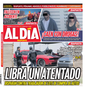 Cover of Periodico Al Dia (Irapuato)