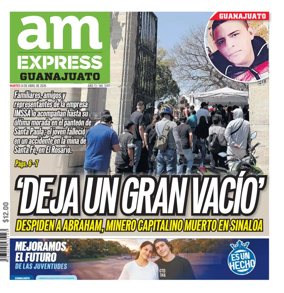 Cover of Periodico AM Express (Guanajuato)