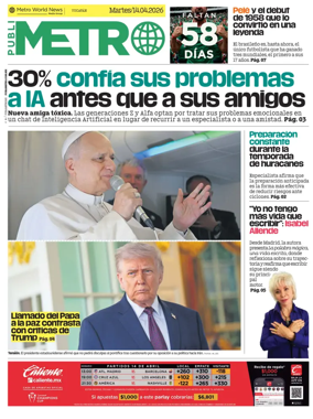 Cover of Publimetro Merida