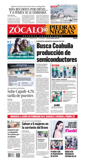 Cover of Zocalo Piedras Negras