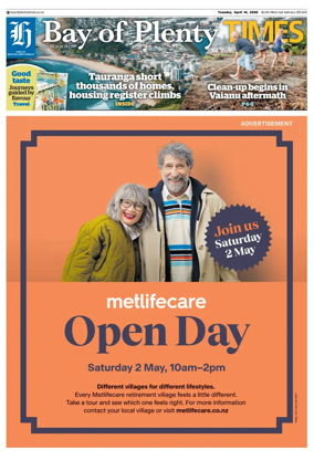 Cover of Bay of Plenty Times