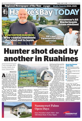 Cover of Hawke's Bay Today