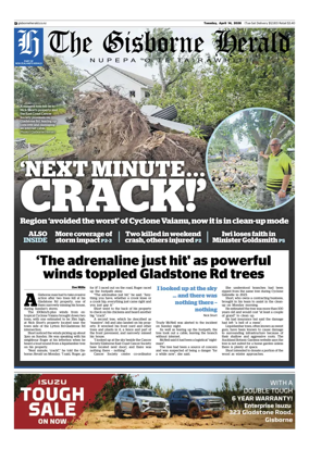 Cover of The Gisborne Herald