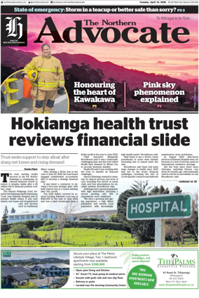 Cover of The Northern Advocate