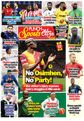 Cover of Punch Sports Extra