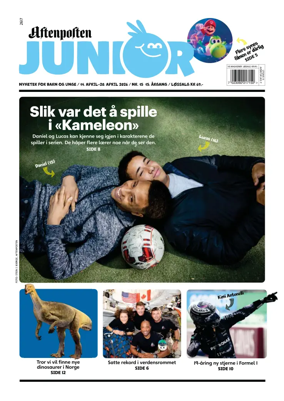 Cover of Aftenposten Junior