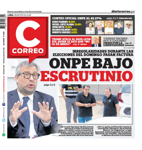 Cover of Diario Correo