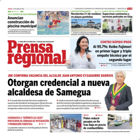 Cover of Prensa Regional