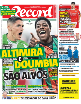 Cover of Record (Portugal)