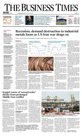 Cover of The Business Times