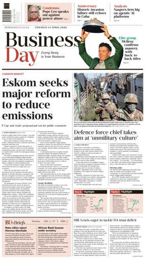 Cover of Business Day
