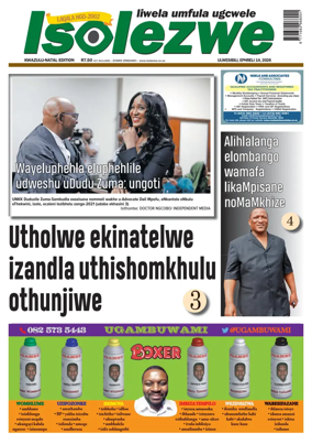 Cover of Isolezwe