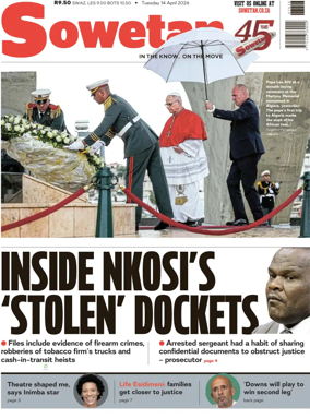 Cover of Sowetan