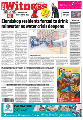 Cover of The Witness (South Africa)