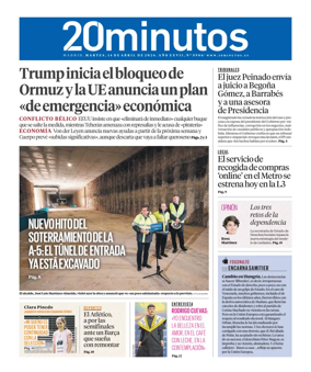 Cover of 20 Minutos Madrid