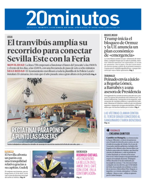 Cover of 20 Minutos Sevilla